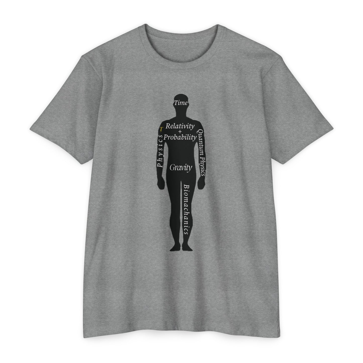 Bio-Quantum Humanoid Theory Jersey Style T-shirt