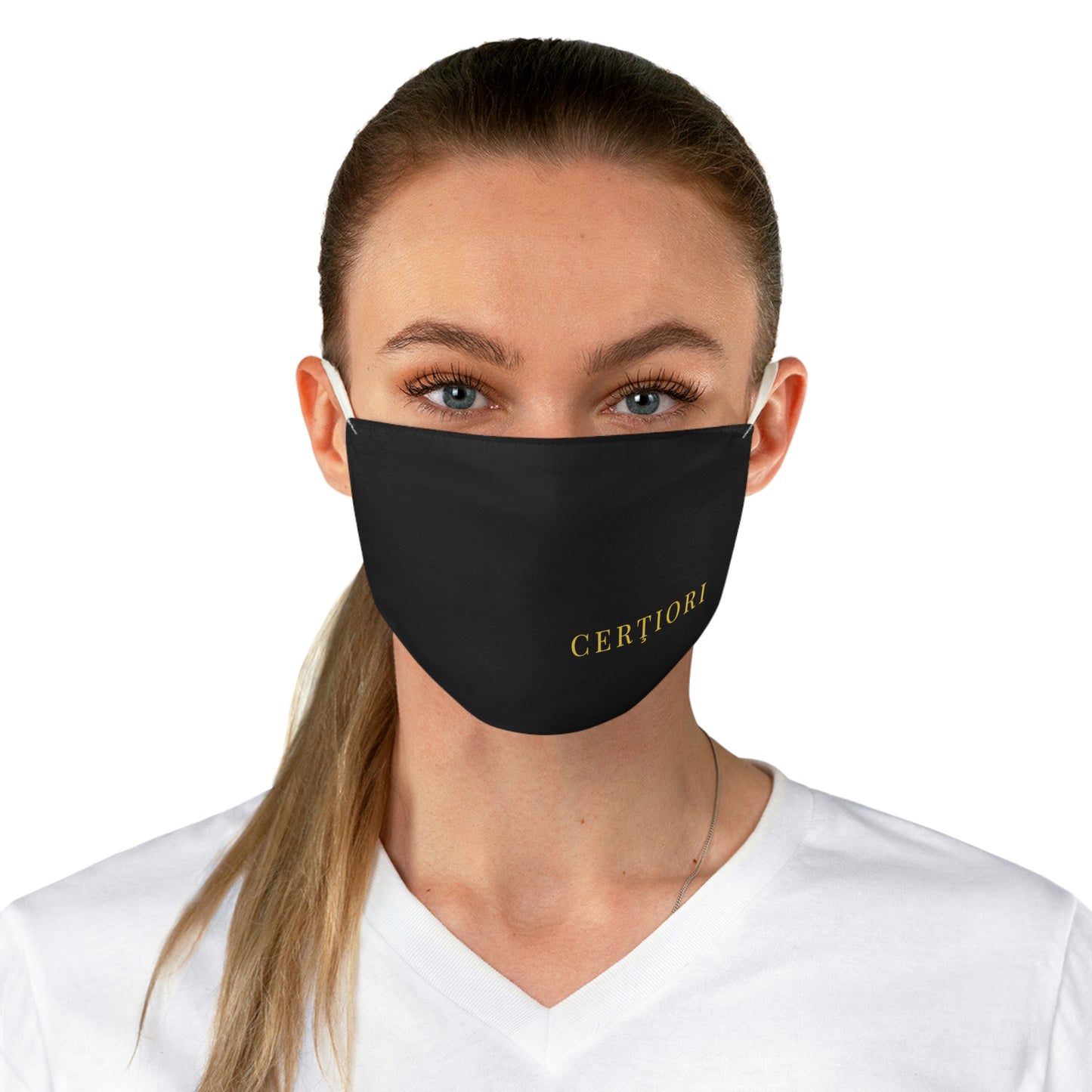 CERŢIORI (signature) Fabric Face Mask Limited.