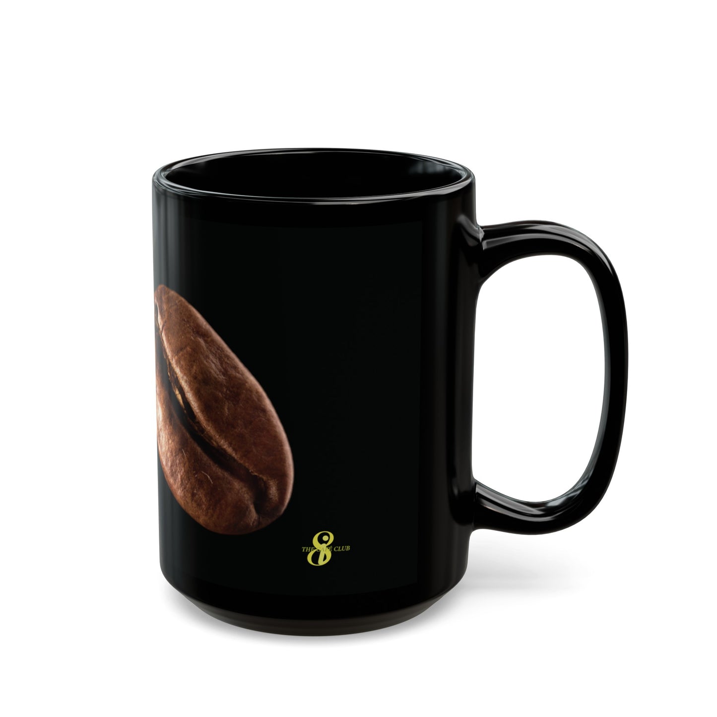 8i The Cafe Club (Signature) Designer Black Coffee or Tea Mug (11oz, 15oz)