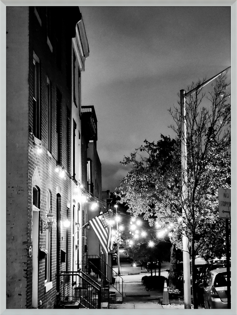 in B&W Baltimore City Highland Fellspoint MD