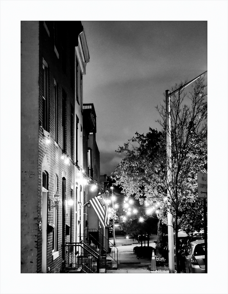 in B&W Baltimore City Highland Fellspoint MD