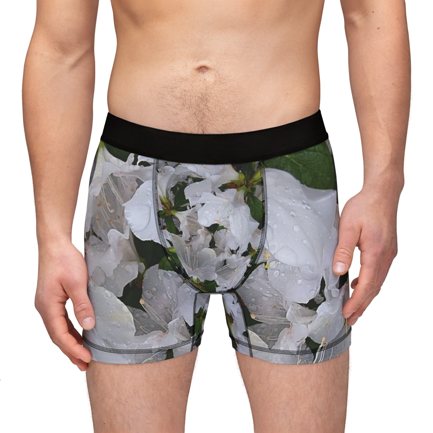 Floral Autum White Men's ArtWear Boxers Briefs