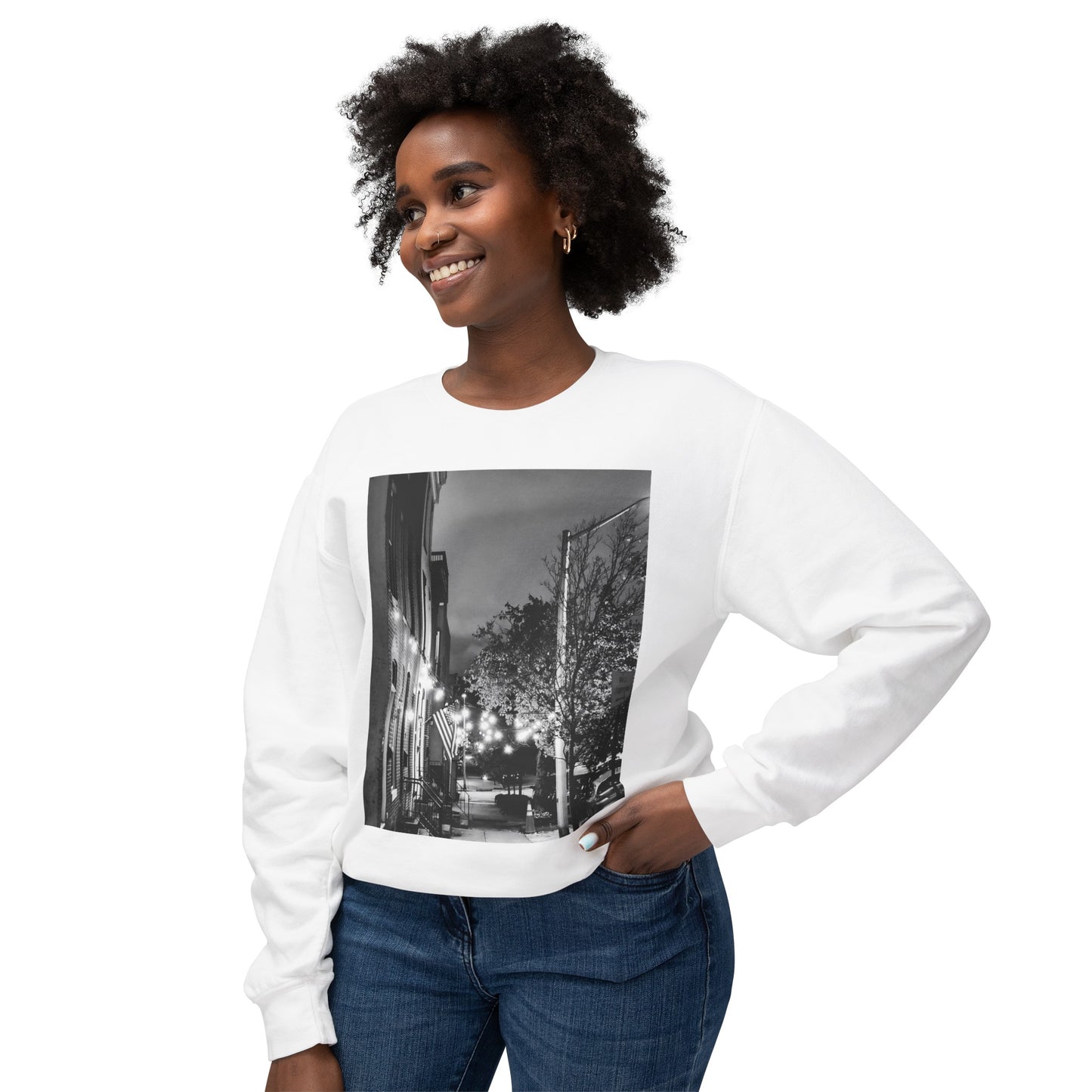 B&W Baltimore City Highland ArtWear Sweatshirt.