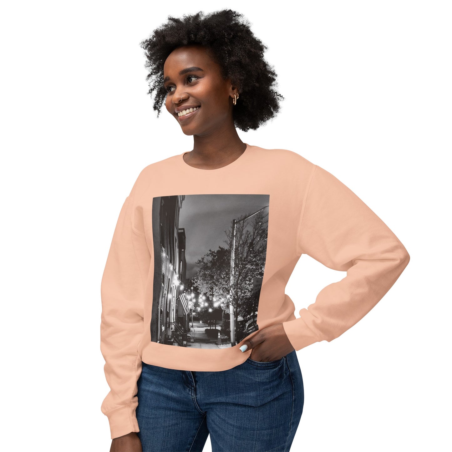 B&W Baltimore City Highland ArtWear Sweatshirt.