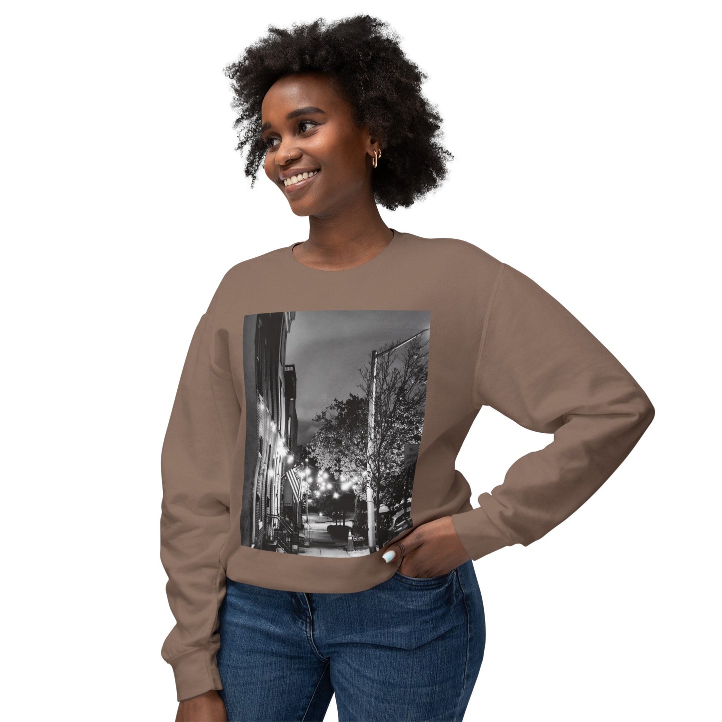 B&W Baltimore City Highland ArtWear Sweatshirt.