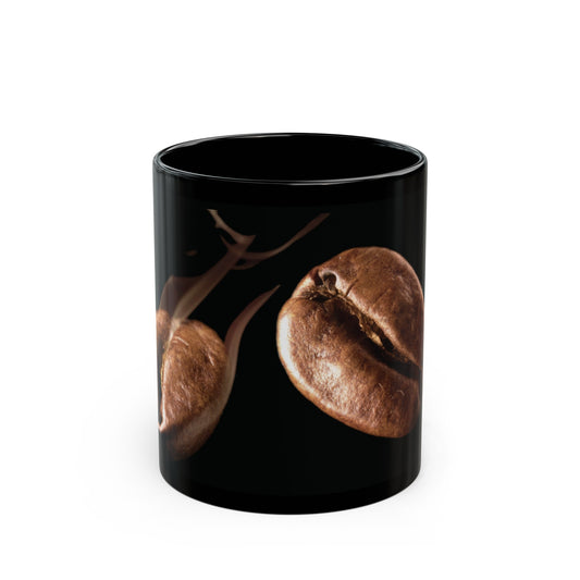 8i The Cafe Club (Signature) Designer Black Coffee or Tea Mug (11oz, 15oz)